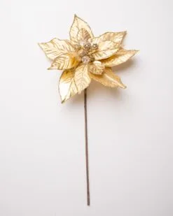 18" Poinsettia Set Of 6 -Christmas decorations 0671409780 1