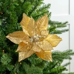 18" Poinsettia Set Of 6 -Christmas decorations 0671409780 2