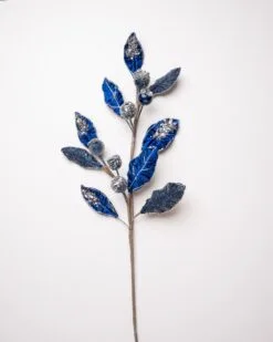 30" Mini Pomegranate Leaf Spray Set Of 6