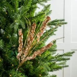 27" Glitter Spray Set Of 6 -Christmas decorations 0671409863 2