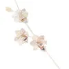 26" White Orchid Spray Set Of 4 -Christmas decorations 0671409905A
