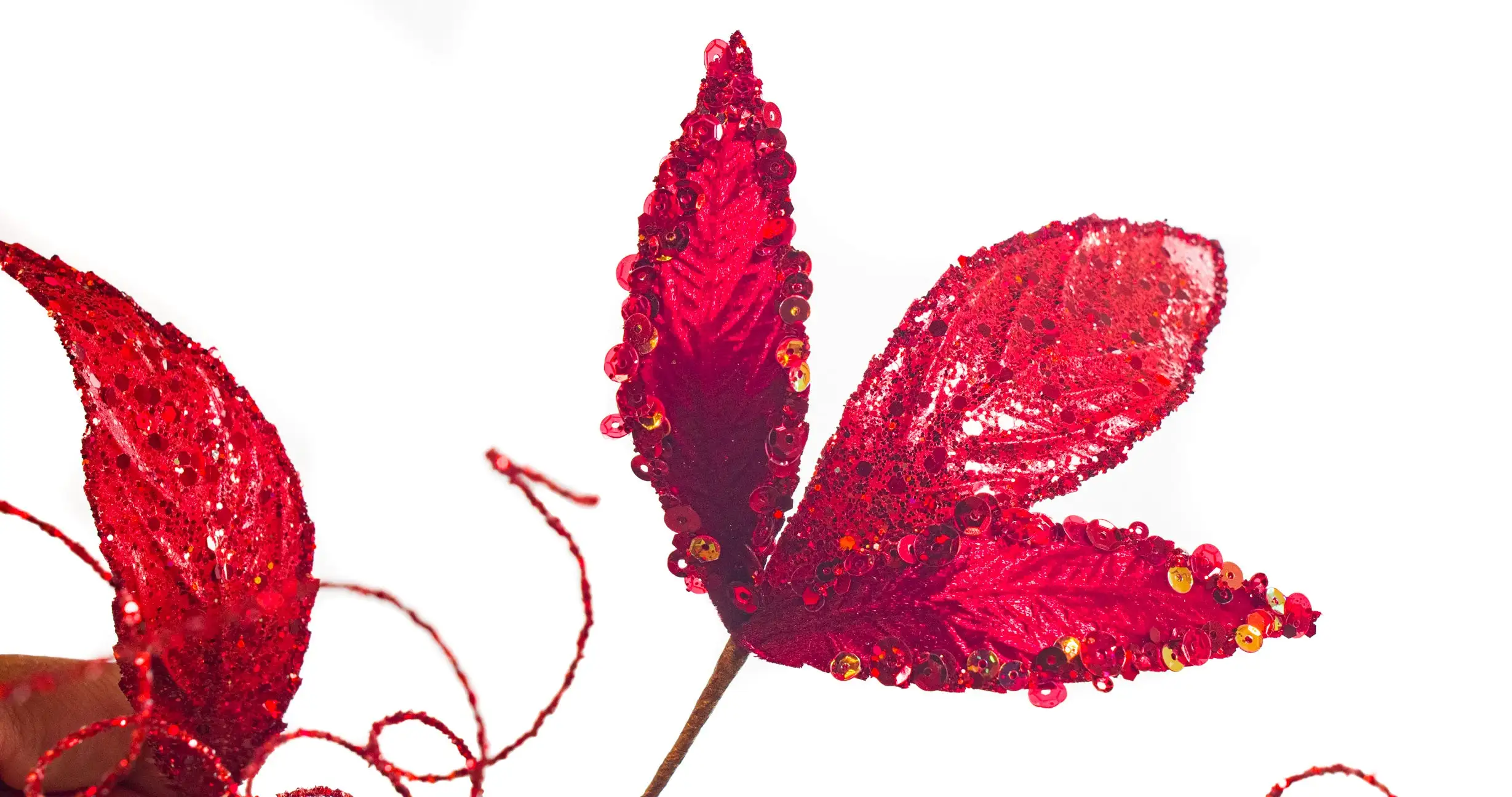 24" Velvet Leaf Spray Set Of 6 10 24" Velvet Leaf Spray Set Of 6 - Image 8