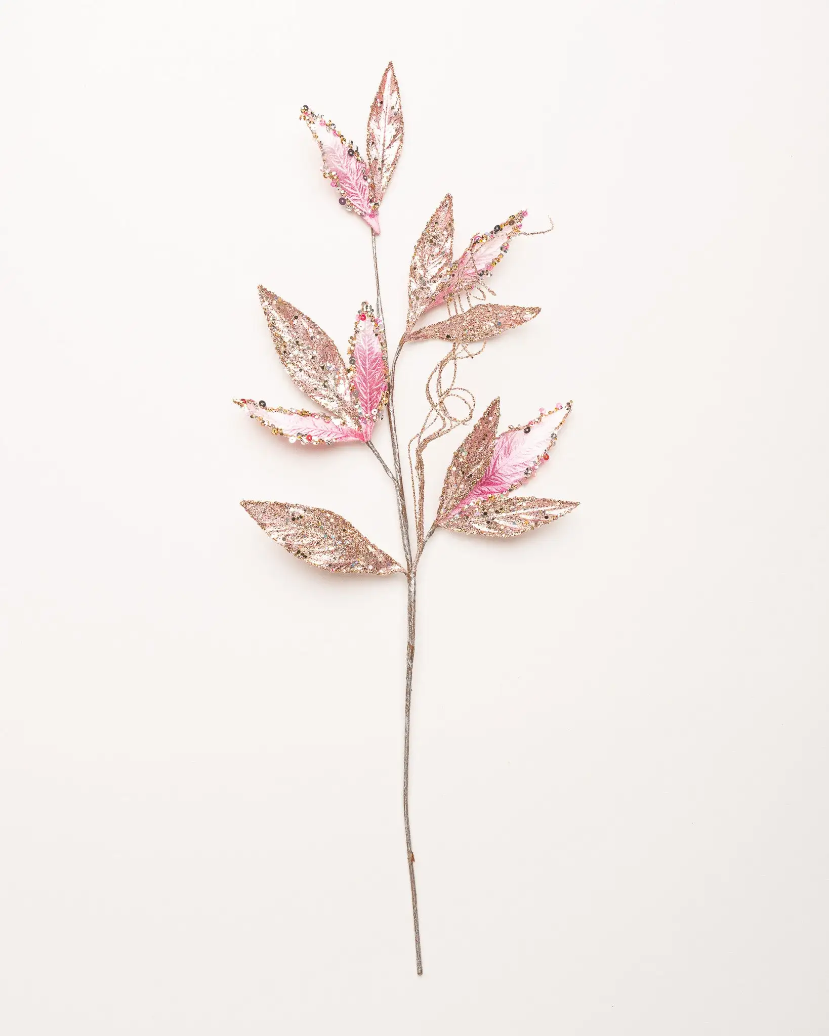 24" Velvet Leaf Spray Set Of 6 3 24" Velvet Leaf Spray Set Of 6