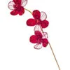 24" Red Flower Spray Set Of 6 -Christmas decorations 0671409948A LI