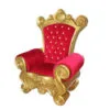 5 FT Red & Gold Santa Chair -Christmas decorations 0671410030