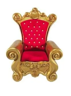 5 FT Red & Gold Santa Chair 7 5 FT Red & Gold Santa Chair -Christmas decorations 0671410030WEB