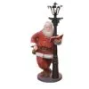 6 FT Santa Reading By A Lamp Post -Christmas decorations 0671410033