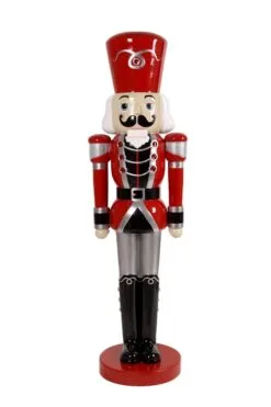 6 FT Red & Silver Soldier
