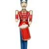 9 FT Red & Blue Soldier With Drum 1 9 FT Red & Blue Soldier With Drum -Christmas decorations 0671410095