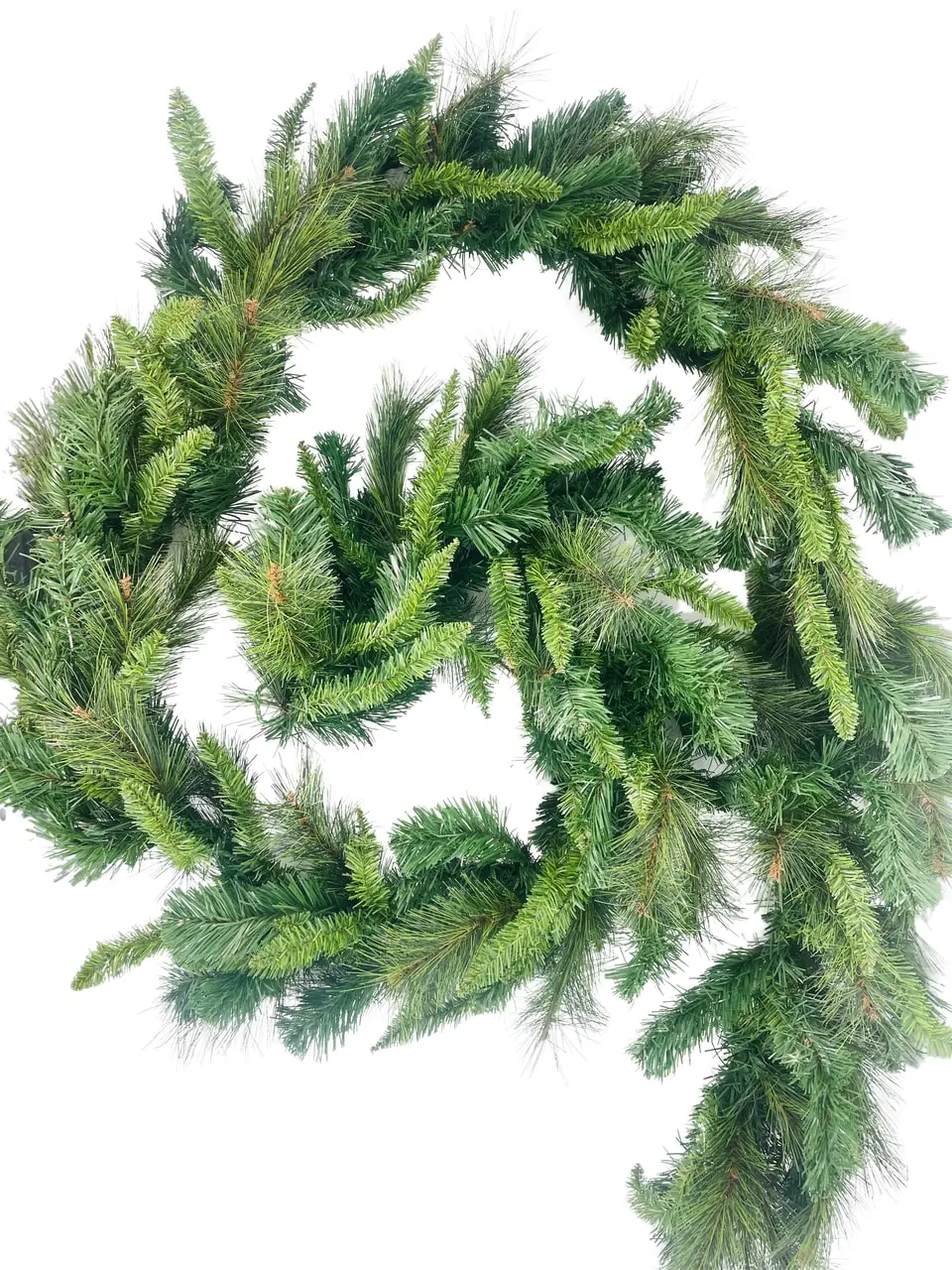 9 FT X 14" Belgium Mix Garland Unlit 4 9 FT X 14" Belgium Mix Garland Unlit - Image 2
