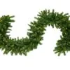 9 FT X 16" Foxtail Garland Pre-lit Warm White LED -Christmas decorations 0671452216A