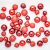 2-2.7" Assorted Glass Ornament Set Of 42 Pieces -Christmas decorations 0671460771A