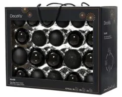 2-2.7" Assorted Glass Ornament Set Of 42 Pieces -Christmas decorations 0671460781 54a388e3 5833 4b05 af45 cfc98e950c5c