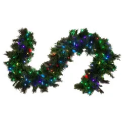 9 FT X 14" Dynamic 100 LED RGB Garland