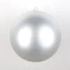 10" Shatterproof Matte Ball Set Of 2 -Christmas decorations 0671491254
