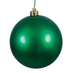 12" Shatterproof Matte Ball Set Of 2 -Christmas decorations 0671491353 1