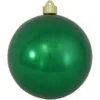 6" Blarney Green Ball Ornament Set Of 6 2 6" Blarney Green Ball Ornament Set Of 6 -Christmas decorations 0671493152