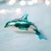 Sequin Dolphin Ornament -Christmas decorations 0796281577 1