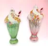 Pink & Green Milkshake Ornament Set Of 2 -Christmas decorations 0796281816 1