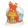 Grinch Villages Flue Who's Fireplace Place -Christmas decorations 2839913767