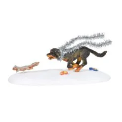 Snow Village Snot On The Run