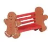 Village Accessory Gingerbread Bench -Christmas decorations 2839925541