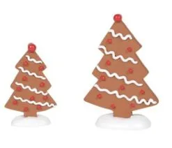 Village Gingerbread Trees