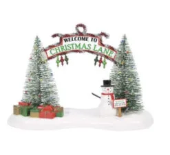 Snow Village A Festive Christmas Gate