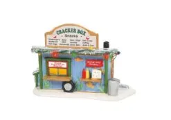 Snow Village Cracker Box Snack Shack