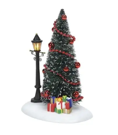 Village Accessory Lit Christmas Vignette 3 Village Accessory Lit Christmas Vignette