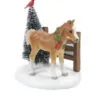 Village Accessory Cardinal Christmas Pony -Christmas decorations 2839928596