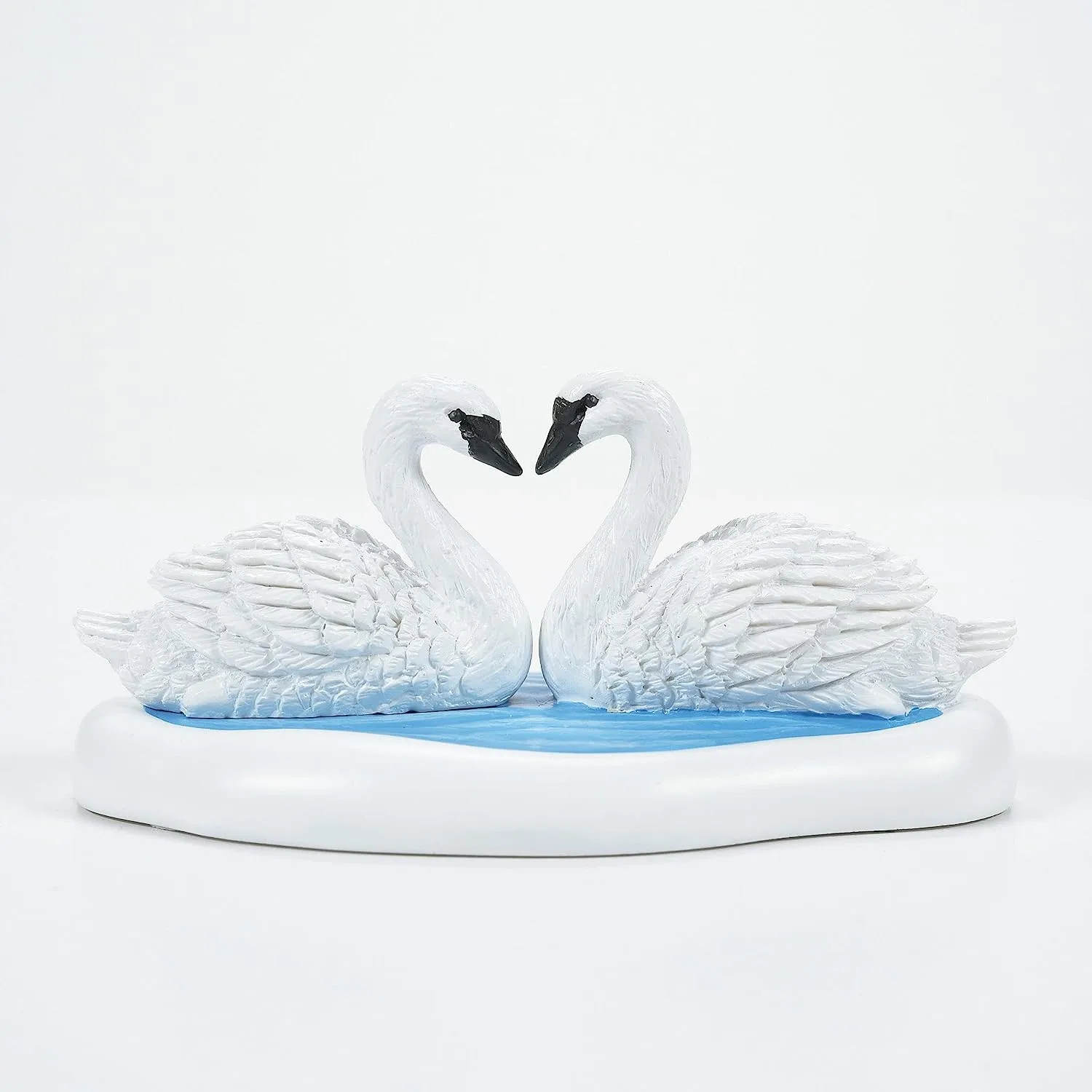 Village Accessory White Christmas Swans 3 Village Accessory White Christmas Swans
