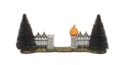 Halloween Village Accessory Halloween Gate