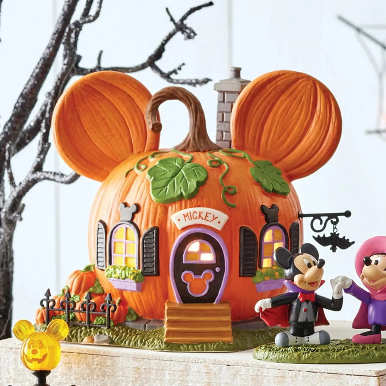Mickey's Halloween Village Mickey's Pumpkintown House 4 Mickey's Halloween Village Mickey's Pumpkintown House - Image 2