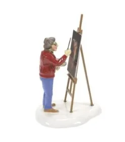 Snow Village Sunday Afternoon In The Park With Lynn