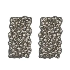 Snow Village Halloween Road Kill Straight Set Of 2