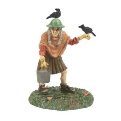 Snow Village Halloween Crow Hag