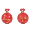 Village Accessory Christmas Welcome Set Of 2 -Christmas decorations 2839930699