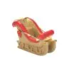 Village Accessory Lit Santa's Golden Sleigh -Christmas decorations 2839930700