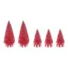 Village Accessory Candy Base Trees Set Of 5 -Christmas decorations 2839930706