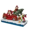 Disney Traditions 7" Red Truck With Mickey & Friend -Christmas decorations 2839931913d