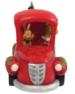 5" The Grinch With Friends In A Truck -Christmas decorations 2839932079a