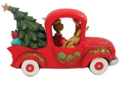 5" The Grinch With Friends In A Truck -Christmas decorations 2839932079c