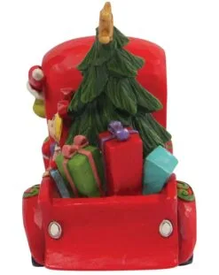 5" The Grinch With Friends In A Truck -Christmas decorations 2839932079d