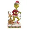 Possible Dreams 9" The Grinch & Max Wrapped In Lights -Christmas decorations 2839932083