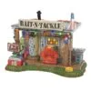 Snow Village "National Lampoons" Selling The Bait Shop -Christmas decorations 2839934858