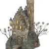 Snow Village Halloween Castle Calvaria -Christmas decorations 2839934882