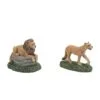 Village Accessory Zoological Garden's Lions 2 Piece Set 1 Village Accessory Zoological Garden's Lions 2 Piece Set -Christmas decorations 2839934892