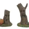 Halloween Village Scary Stumps 2 Piece Set 2 Halloween Village Scary Stumps 2 Piece Set -Christmas decorations 2839935044