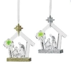 5" Manger Assorted Scene Set Of 4